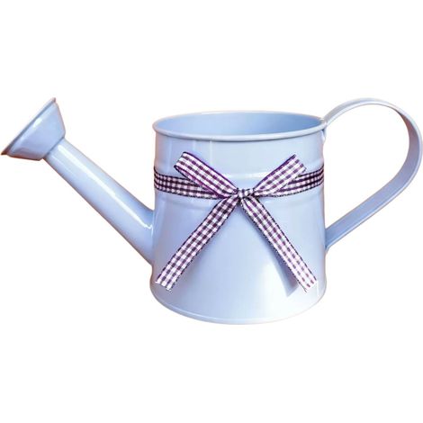 Arrosoir en fer-blanc de 1 L, bec long, pour plantes d'intérieur et d'extérieur, violet (1/5)