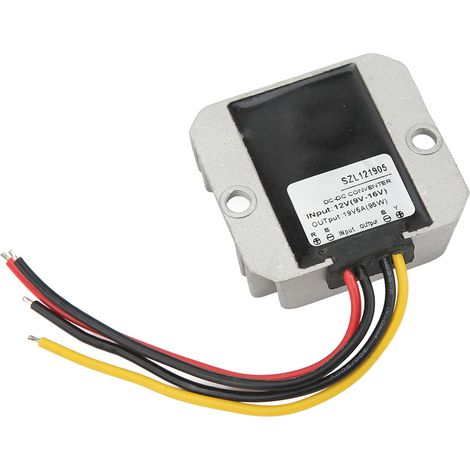 Eosnow Spannungsaufwärtswandler DC 12 V auf DC 19 V 5 A IP67 wasserdichtes Volt-Aufwärtsmodul für Fahrzeuge