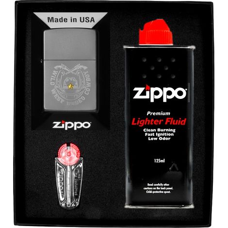Coffret briquet Zippo, motif cowboy de l'Ouest, cadeau n° 1