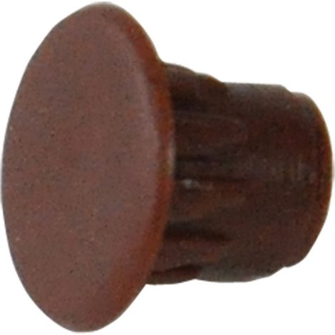 1BL TAPPI COPRIFORO PER ARMADI mm. 5 pz 50 - marrone