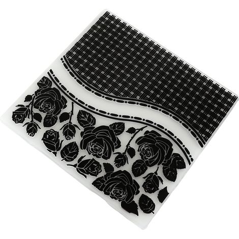 2Pcs Motifs de Gaufrage Relief 3D pour Cartes de Vœux et Scrapbooking DIY (1/5)