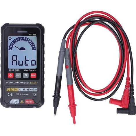 Intelligentes digitales Multimeter mit vollautomatischer Erkennung und elektronischem Parametertestgerät HT124B