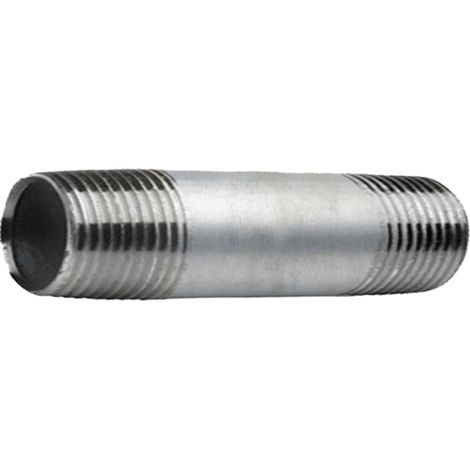 Raccord de tuyau galvanisé 3/8" pouce 20 cm