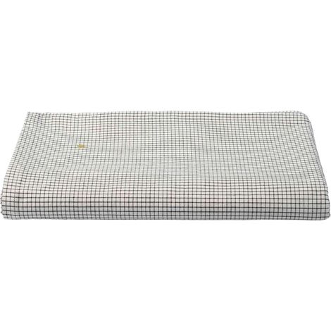 VIVARAISE - Nappe en coton bio Gustave - Noir, 160 x 350 cm (1/3)