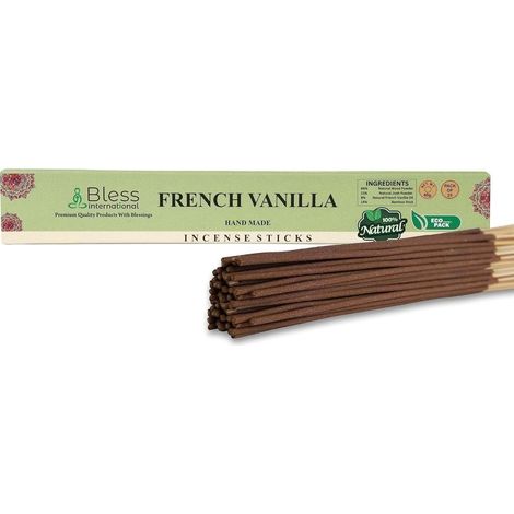 Räucherstäbchen Vanille Bio Chemiefrei French-vanilla 25 Sticks (40GM) (1/5)