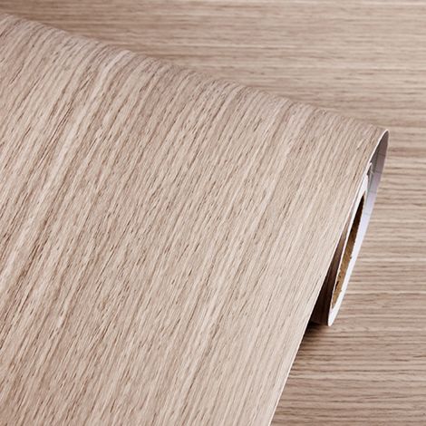 Papier Peint Bois - Autoadhésif Détachable - Imperméable Résistant À L’Huile - Pour Meubles Armoires Tiroirs Comptoirs - 50 cm x 300 cm