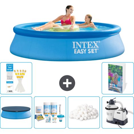 Easy Set Pool Rund - 244x61 cm - 7-teilig  S15 (1/5)