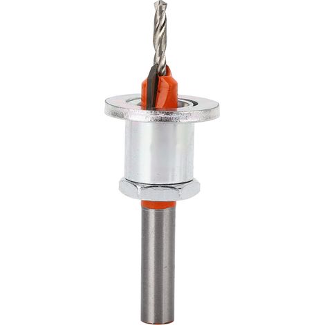 Jeu de forets à fraiser à butée réglable pour une évacuation rapide des copeaux, pour bois, plastique et métaux tendres. (1/5)