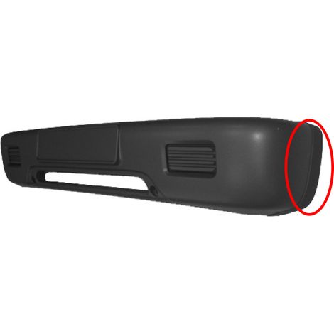 PARAURTI ANTERIORE CON SOFFIETTI LATERALI - NISSAN - Cabstar 1999-2003 - 620109X504