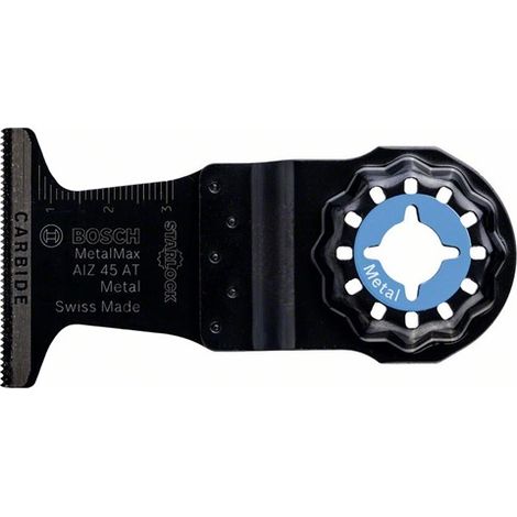 BOSCH 2609256F10 - Zubehör für PAIZ 45 Multitool AT: MetalMax Hartmetall: DIY (1/3)