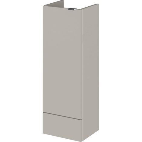 Hudson Reed Fusion Compact Base Unit 300mm Wide - Pebble Grey (1/2)