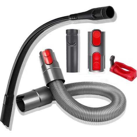 Accessoires pour aspirateur : embout suceur flexible extensible + rallonge de tuyau, compatible avec les modèles V7, V8, V10, V11 et V15. (1/5)