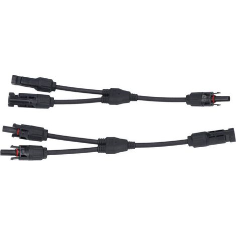 Raccord en Y en Laiton PPO pour Panneaux Solaires, Connecteur 3 Voies 2 en 1 pour Batterie 1000V