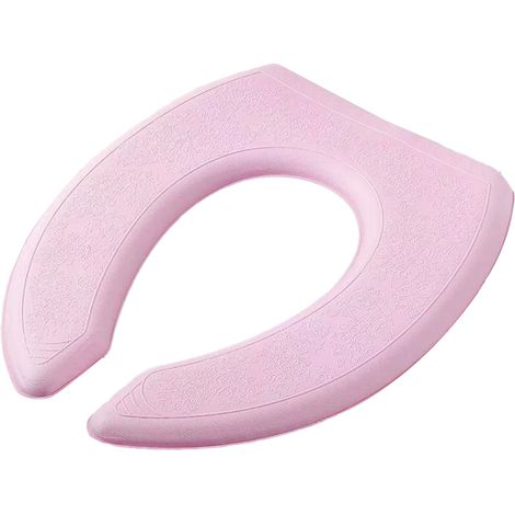 Coussin Pour Siège De Toilette - Universel - Auto-Adhésif - Forme En V - En EVA Souple Et Étanche - 1 Pièce (1/5)