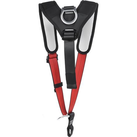 Système de fixation de ceinture de sécurité pour demi-haut du corps en extérieur, pour équipements de sauvetage, de travail aérien et de spéléologie. (1/5)