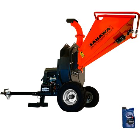 Biotrituradora SAKAWA BS1550 motor 15CV + Aceite 4 Tiempos