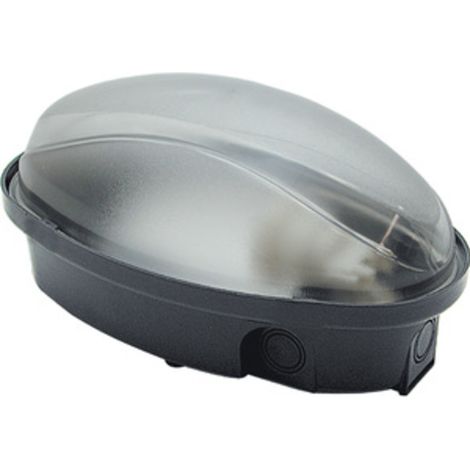 FME 62.721 PLAFONIERA OVALE NERO- FANTON- 1,0 pz