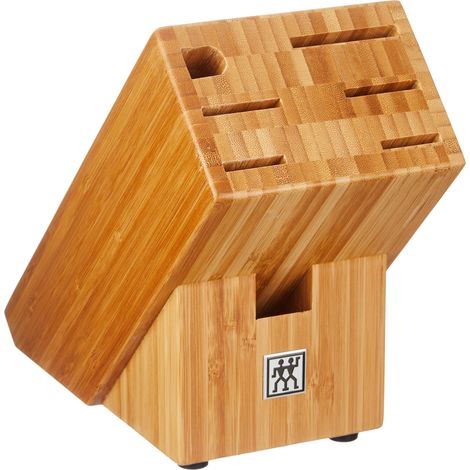 Zwilling 35042-400-0 Ceppo Porta Coltelli in Bambù, Sedi per 5 Coltelli e Acciaino (1/5)