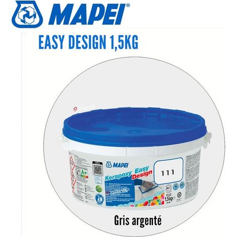 Joint époxy Kerapoxy Easy Design MAPEI 111 Gris argenté - 1,5 Kg (1/5)