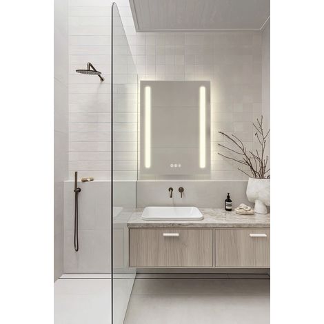 Espejo De Baño Duplo Connect 60X80, APP, Antivaho y Bluetooth (1/5)