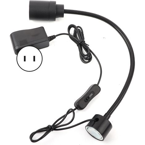 Lampe de travail LED flexible magnétique 7W à col de cygne pour machine à coudre (1/5)