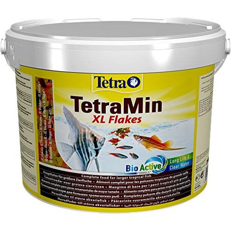 Tetra TetraMin XL fiocchi di cibo per pesci d'acquario (1/4)