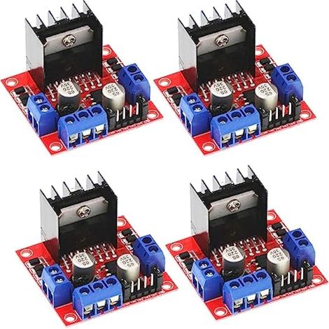 Carte de commande de moteur L298N à double pont en H pour moteur pas à pas CC Arduino (1/5)