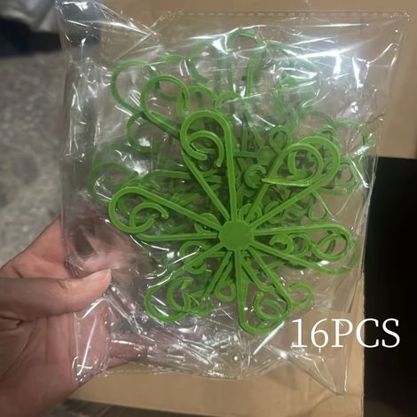 Tuteurs et pinces à tiges pour fleurs de jardin hautes, ensemble de 16 pièces (1/5)
