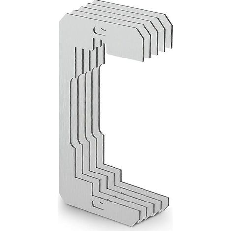 Entretoises murales, plaques de nivellement encastrées pour prises électriques, outil de réparation, cales d'espacement pour prises (lot de 5). (1/5)