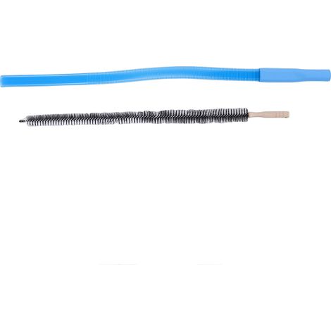 Kit de nettoyage pour conduit de sèche-linge : brosse flexible haute efficacité pour les peluches de sèche-linge, avec tuyau d'aspirateur pliable pour éliminer les peluches et la poussière (1/5)