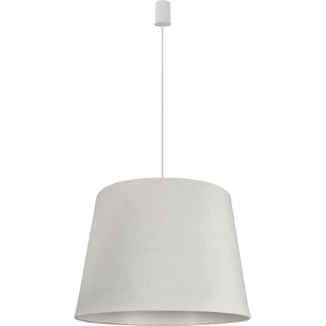 Suspension CONE Nowodvorski velours crème Ø59 E27 60W
