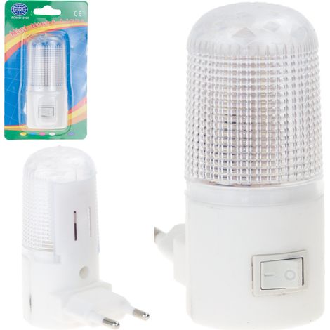 TV73 LED-Nachtlampe für Kontakt-Nachtsteckdosen, weiße Leuchtstofflampe für das Schlafzimmer (1/5)