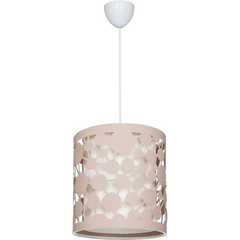 Lampada da soffitto Summer ASZ1179 con intagli colore beige H76xL23.5 (1/3)