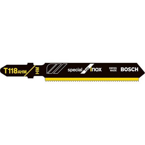BOSCH HOJAS SIERRA CALAR T118AHM INOX