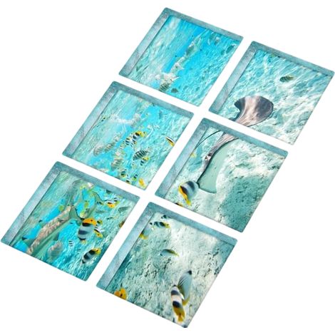 Tapis Anti-Dérapant Baignoire - PVC Transparent 54 x 54 cm - Avec Ventouses - Pour Salle De Bain - 1 Pièce