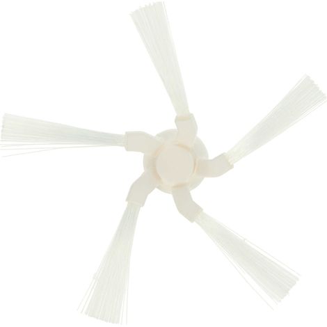vhbw Brosse latérale compatible avec Dreame W10, W10 Pro robot aspirateur - blanc