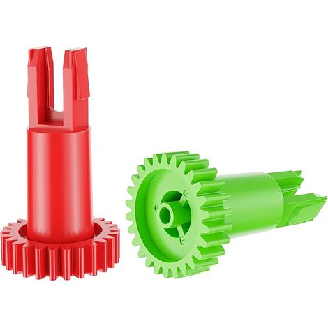 Seitenbürsten-Motor-Schnappgetriebe Ersatzteile Zubehör Kompatibel mit ECOVACS DEEBOT OZMO T9/T5/T8/N8/N5/950/920,Roboter Staubsauger Seitenbürsten-Motorschnalle Ersatzzubehör