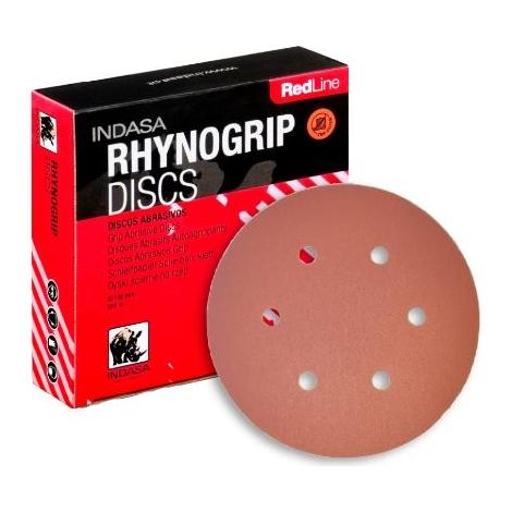Disco abrasivo Indasa 150 mm 6H Red Line P120