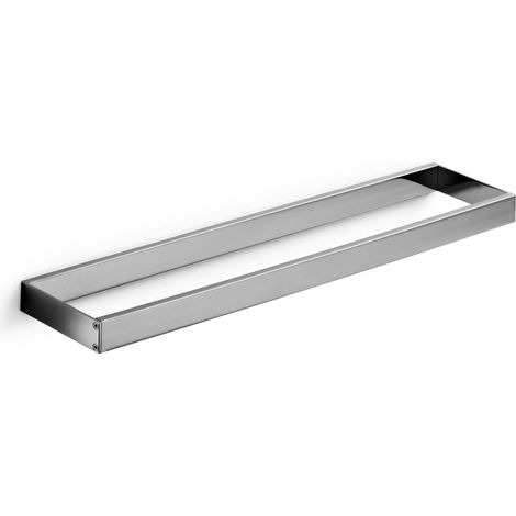 Lineabeta - Porta asciugamani/accessori Skuara L.40 cm in ottone (1/3)