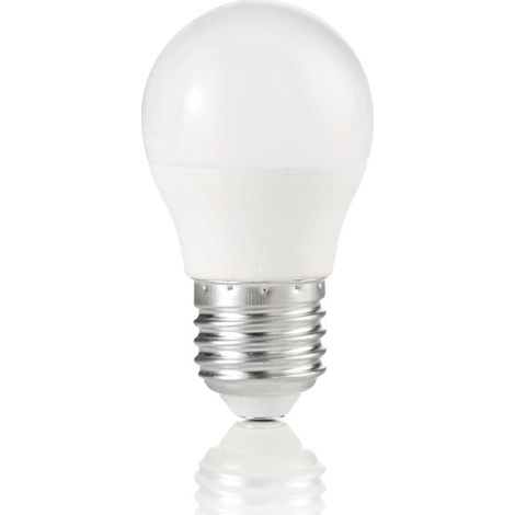 10 Lampadine Led Power Sfera E27 6 Watt 4000 K 630 Lm Bianca