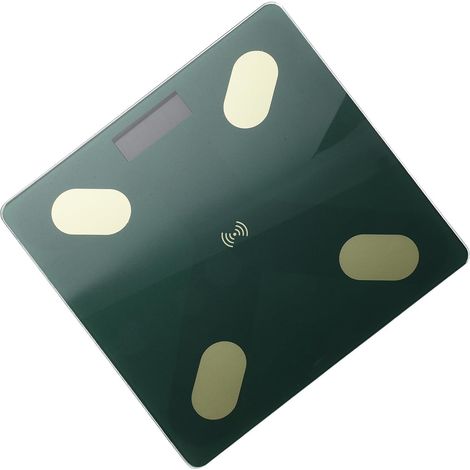Pèse-personne Numérique Rechargeable USB pour Salle de Bain, Balance Électronique Portable en Verre et Plastique Grand Écran Clair, pour Usage Domestique (1/5)