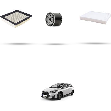 Kit tagliando 3 filtri compatibile con Toyota Yaris IV 1.5 92KW Dal 2020 (1/4)