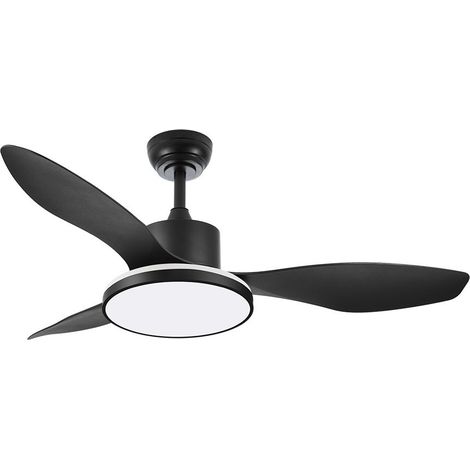 Ventilador Dc 48+7w Mandala Negro 3asp 120d 4080l 3000-4500-6500k+rgb Remo+r.int+memo+temp (1/4)