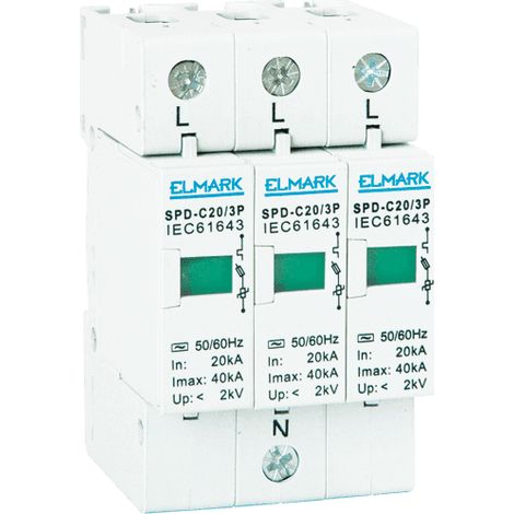 Limiteur surtension SPD-B40/3P 64304