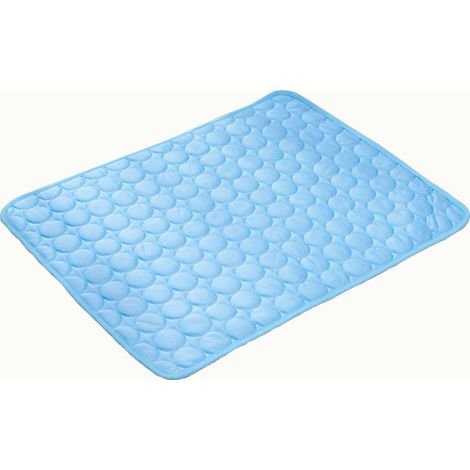 Alfombrilla refrescante de seda helada: cojín de descanso premium para perros y gatos, alfombrilla resistente a las mordeduras para mascotas pequeñas, medianas y grandes. (1/5)