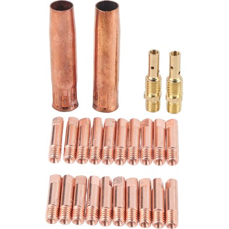 Kit accessoire pour pistolet de soudage : 21-50 buse de soudage, 35-50 diffuseur de gaz, 11-30 pointe de contact (1/5)