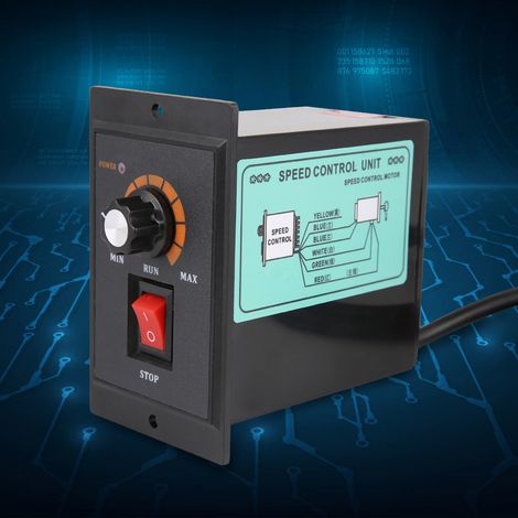 Contrôleur de Vitesse pour Moteur Monophasé 500W, Régulateur AC 220V 50/60Hz (1/3)