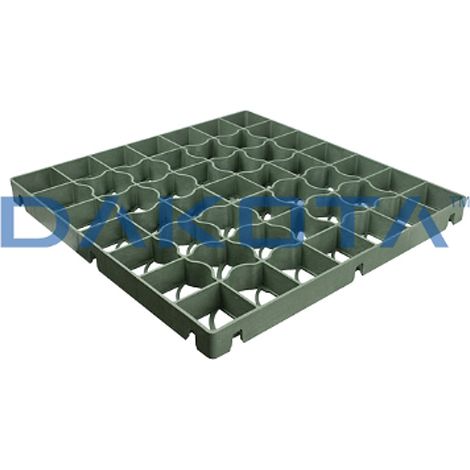 Dalle renfort gazon - H.40 - 500 X 500 mm Vert