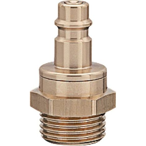 Conector hidr. macho BSP 1/4" L脺DECKE ES14NAAB (1/3)