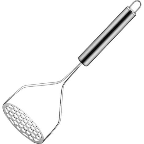 Presse-Purée De Pommes De Terre En Acier Inoxydable,Presse Puree Manuel Avec Antidérapant Manche, Pliable Broyeur De Pommes (1/4)